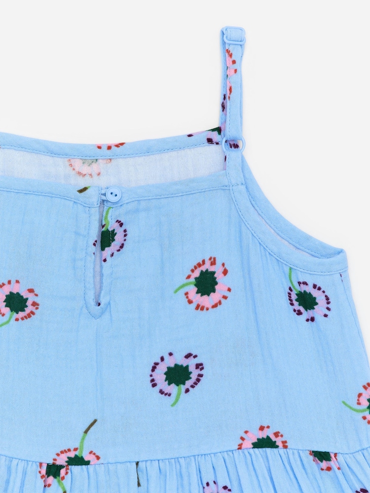 ARKET Blue Cotton Muslin Top - Image 3 of 3 ARKET Blue Cotton Muslin Top - Image 3 of 3