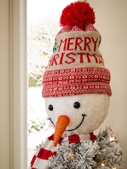 White Lit Snowman 3ft Christmas Tree - Image 3 of 6