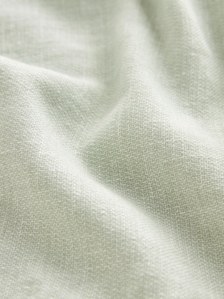 Salbeigrün - Dock Shorts aus Baumwollleinen - Bild 8 von 8