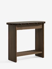Dark Natural Nomad Oak Effect Large Side Table - Image 4 of 5