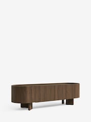 Dark Natural Nomad Oak Effect Up to 70 inch TV Unit - Image 9 of 11