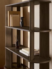 Dark Natural Nomad Oak Effect Shelf - Image 4 of 10
