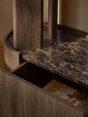 Dark Natural Nomad Oak Effect Shelf - Image 6 of 10