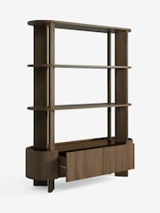 Dark Natural Nomad Oak Effect Shelf - Image 8 of 10