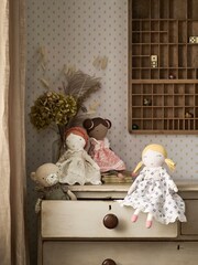 Mamas & Papas x Laura Ashley Brown Rattle Bear - Image 2 of 3