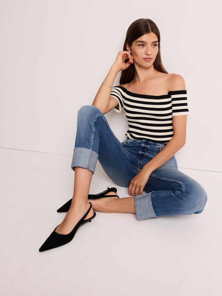 črna - Forever Comfort® Low Kitten Slingback Point čevlji z visoko peto čevlji - Slika 2 iz 7 črna - Forever Comfort® Low Kitten Slingback Point čevlji z visoko peto čevlji - Slika 2 iz 7