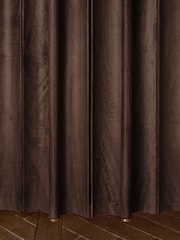 Dark Natural Collection Luxe Santa Fe Mango Wood and Marble Shelf - Image 5 of 10