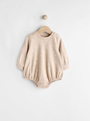 Cream Woven Baby Dungarees and Bodysuit Set (0mths-2yrs) - Image 3 of 8