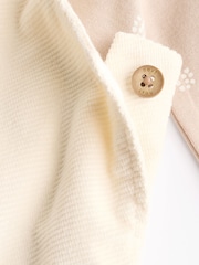 Cream Woven Baby Dungarees and Bodysuit Set (0mths-2yrs) - Image 6 of 8