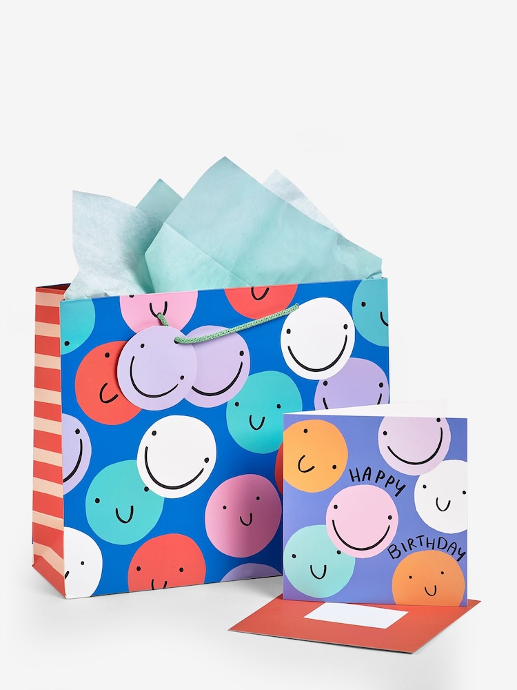 Faces Geschenktüte und Kartenset - Bild 2 von 3
