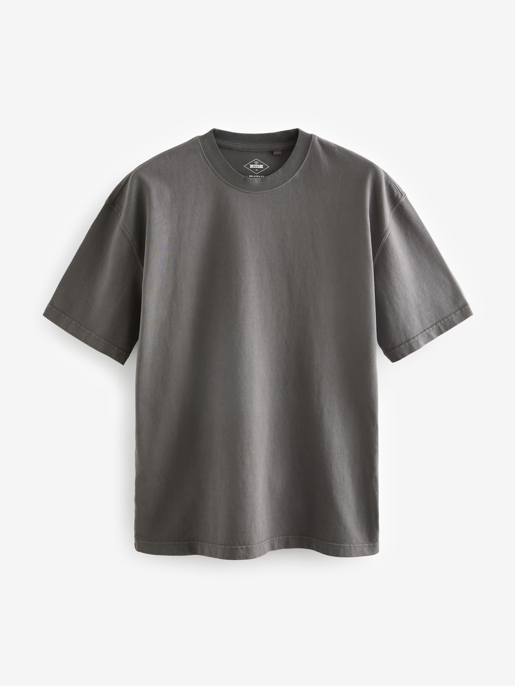 Buy Charcoal Grey Garment Dye Heavyweight Relaxed 100 Buy Charcoal Grey Garment Dye Heavyweight Relaxed 100