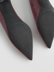 Burgundy Standard/Wide Fit Forever Comfort® Kitten Heel Court Shoes - Image 7 of 7
