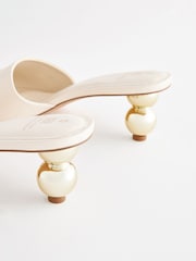 Kost - Forever Comfort Square Toe Bubble Heel Mules - Slika 10 iz 10
