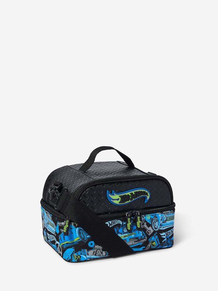 Smiggle Hot Wheels Large Dual Strap Lunchbox - Bilde 1 av 3