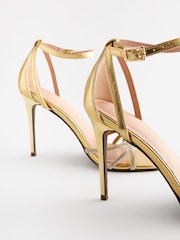 Gold - Forever Comfort® Sandalen mit Schmuckstein und Knotendetail - Bild 7 von 9