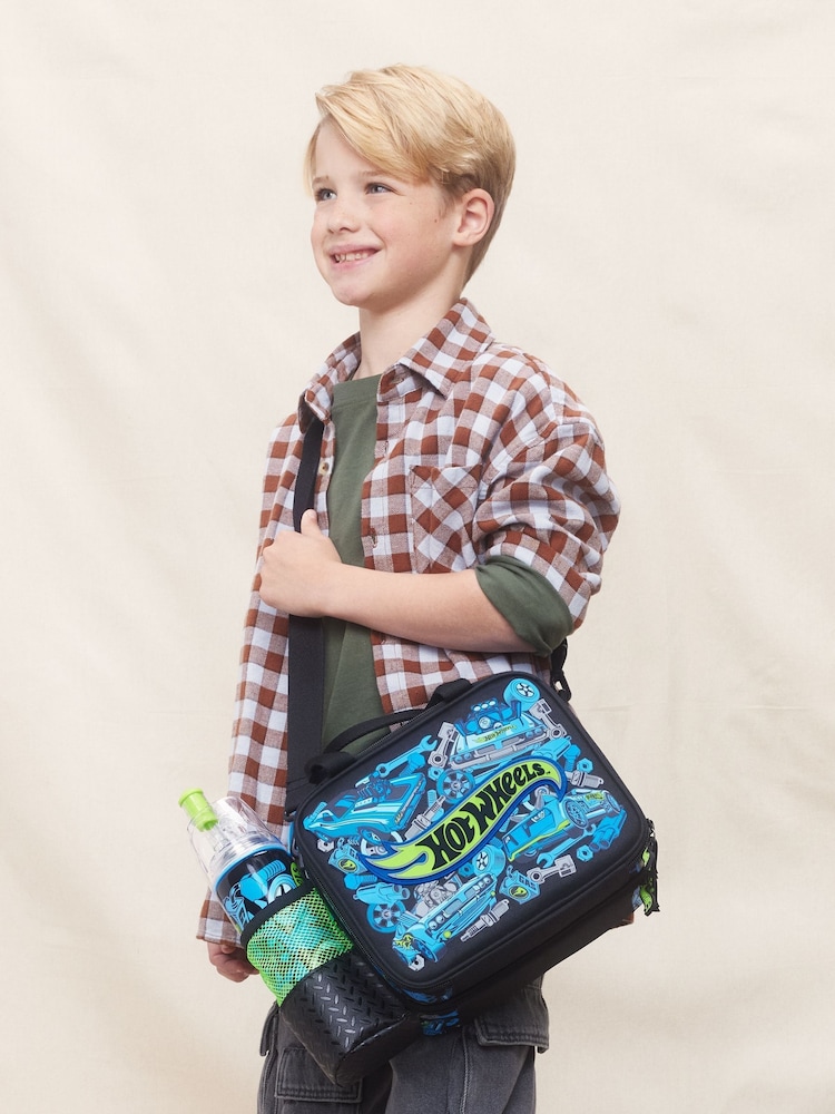 Smiggle Hot Wheels Square Level Hardtop Lunchbox - Bilde 1 av 4