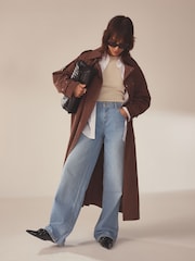 črna - Čevlji Forever Comfort Point Toe Knot Mules - Slika 4 iz 9