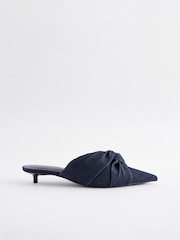 دنيم - حذاء مفتوح من الخلف ومدبب من الأمام ®Forever Comfort - صورة 3 من 7