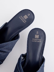دنيم - حذاء مفتوح من الخلف ومدبب من الأمام ®Forever Comfort - صورة 5 من 7