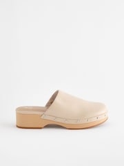 Kost - Forever Comfort Stud Close Toe Clog Heels - Slika 6 iz 11