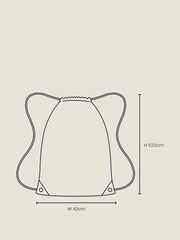 Hype. Mono Speckle Drawstring Bag - Image 3 of 10