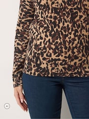 M&Co Natural Animal Printed Jumper - Image 4 of 6