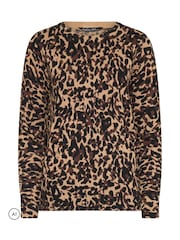 M&Co Natural Animal Printed Jumper - Image 5 of 6