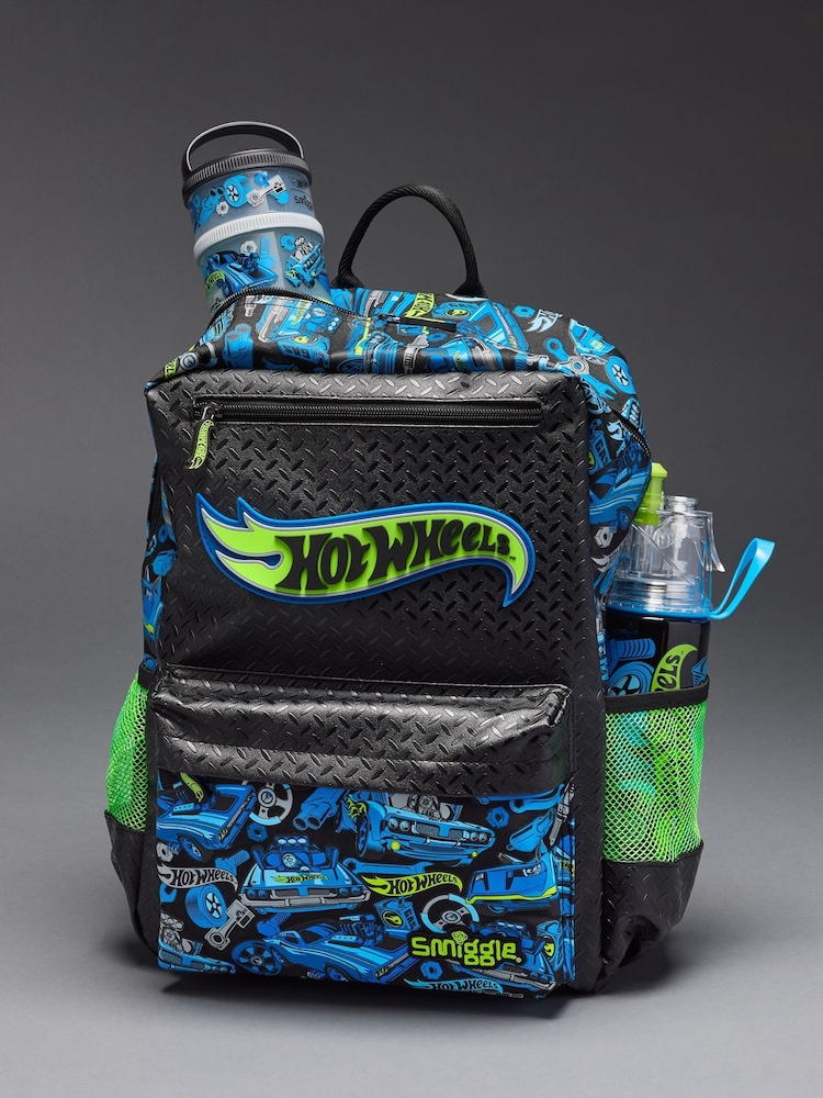 Smiggle Hot Wheels Hardtop Square Backpack - Εικόνα 1 από 5