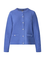 M&Co Blue Button Up Cardigan - Image 5 of 5