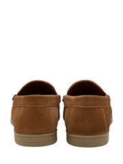Lotus Brown Suede Loafers - Image 3 of 4
