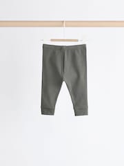 Negro y blanco - Conjunto de top y leggings de animales para bebé (0 meses-2 años) - Imagen 6 de 12