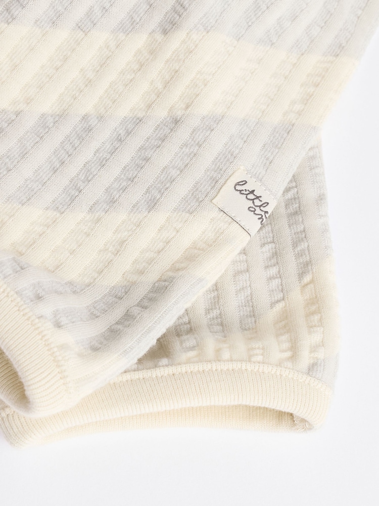 Siva/krem - 100% Cotton dojenček pajkice 3 komplet (0mths-2yrs) - Slika 10 iz 10 Siva/krem - 100% Cotton dojenček pajkice 3 komplet (0mths-2yrs) - Slika 10 iz 10