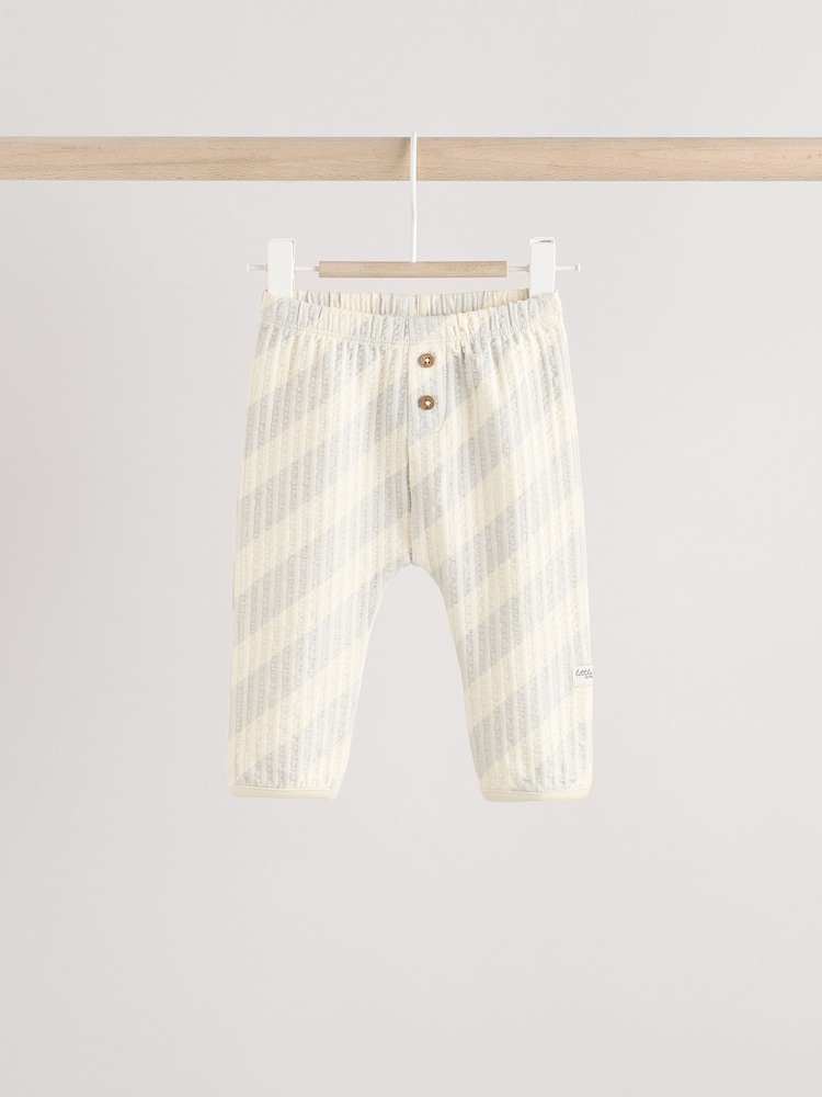 Siva/krem - 100% Cotton dojenček pajkice 3 komplet (0mths-2yrs) - Slika 2 iz 10 Siva/krem - 100% Cotton dojenček pajkice 3 komplet (0mths-2yrs) - Slika 2 iz 10