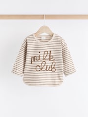 Neutral Milk Club Baby Jersey Long Sleeve T-Shirts 3 Pack (0mths-2yrs) - Image 6 of 14