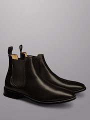 Charles Tyrwhitt Brown Leather Chelsea Boots - Image 3 of 4