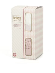 Totes Pink Thermal Cropped Length Socks 2 Pack - Image 2 of 5