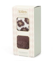 Totes Brown Super Soft Cosy Bed Socks - Image 5 of 5