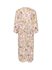 Cream Cania 3/4 Sleeve Kimono - Image 5 of 5