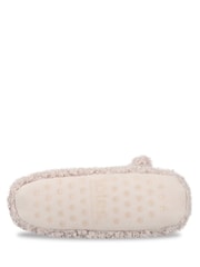 Totes Novelty Dog Borg Footsies Socks with Sherpa Lining - Image 4 de 5
