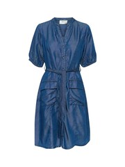 Cream Blue Molly Dress - Image 5 of 6