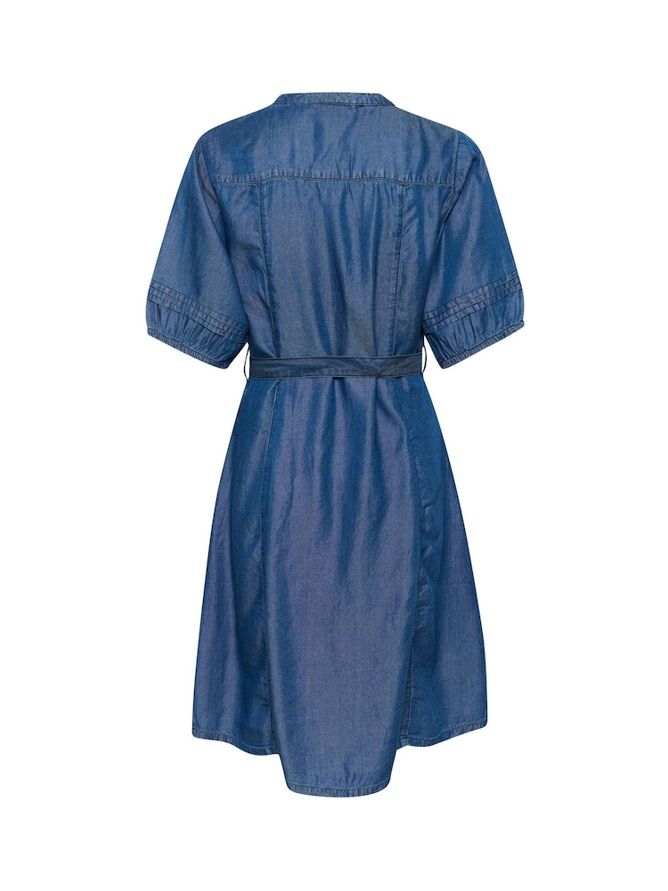 Cream Blue Molly Dress - Image 6 of 6