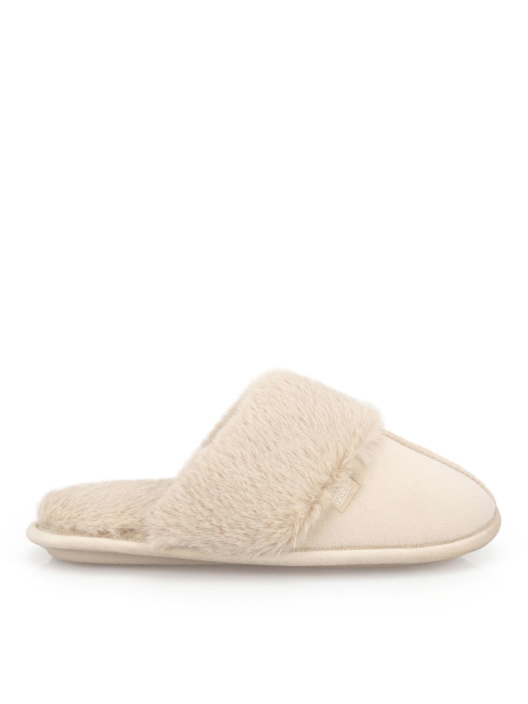 Nature - Totes Velour Mule Slippers - Image 2 de 5