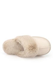 Nature - Totes Velour Mule Slippers - Image 3 de 5