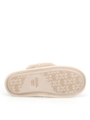 Nature - Totes Velour Mule Slippers - Image 4 de 5