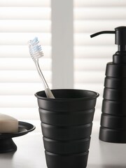 Our House Black Bathroom Accessories Set - Image 3 of 4