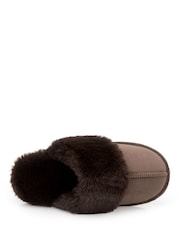 Brun - Totes Velour Mule Slippers - Image 4 de 5