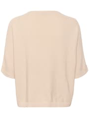 Cream Sillar 100% Cotton Knitted Cream Cardigan - Image 6 of 6