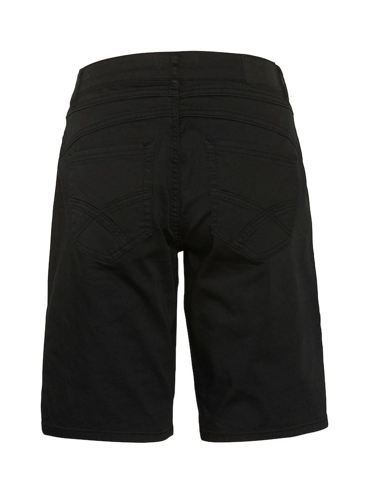 Cream Ann Slim Fit Black Shorts - Image 6 of 6