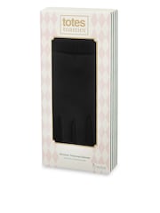 Totes Black Stretch Thermal Gloves With Smartouch - Image 2 of 5