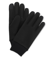 Totes Black Stretch Thermal Gloves With Smartouch - Image 3 of 5
